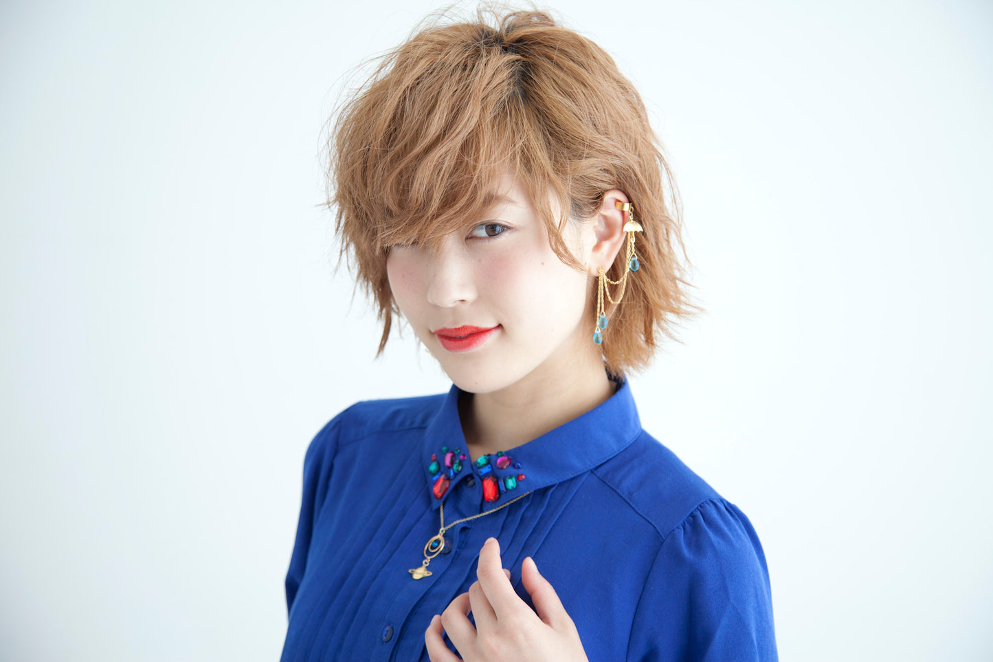 ”雨のイヤーカフ”セット(ピアス/イヤリング)