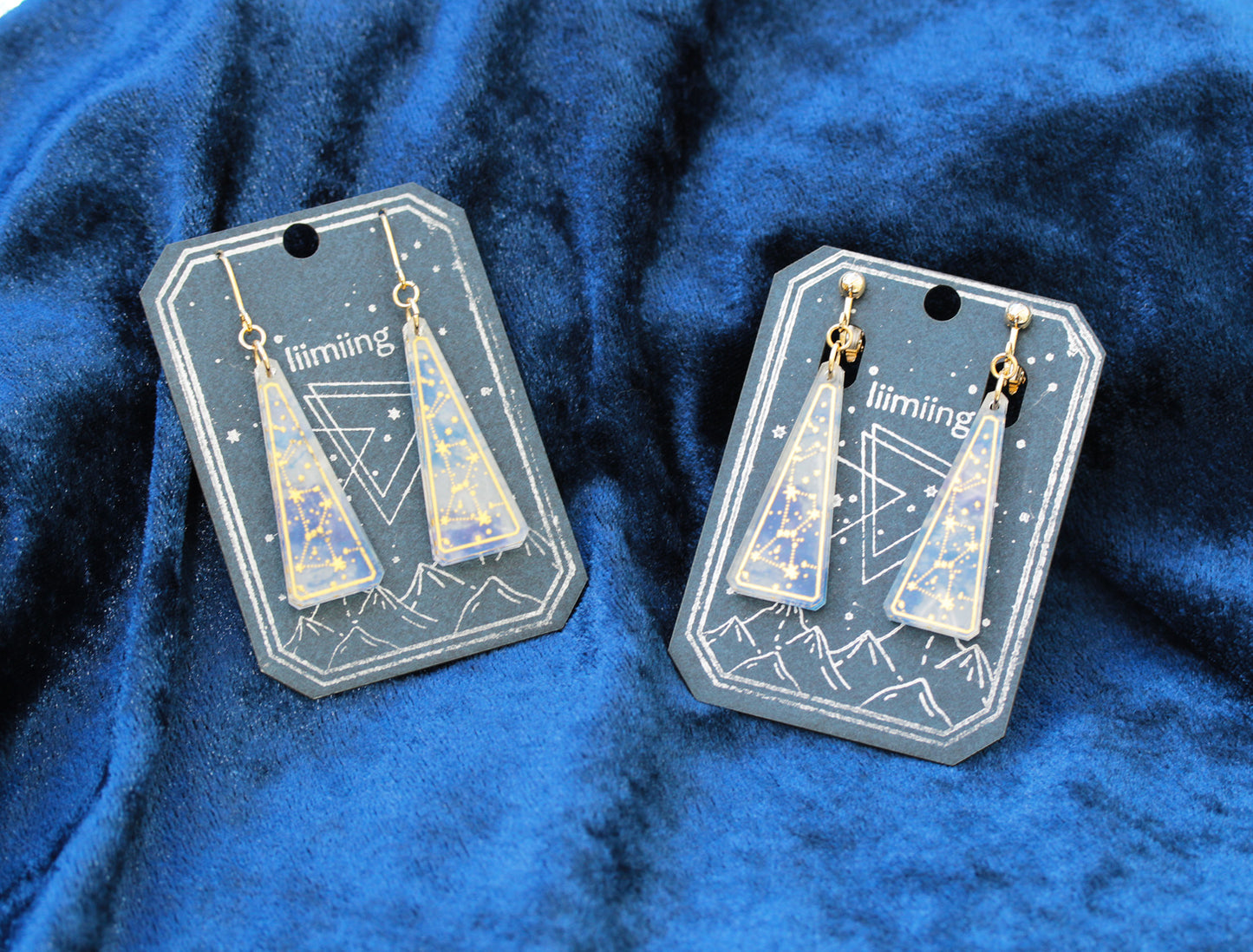 【ピアス&イヤリング】Celestial Delta Crystal