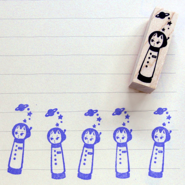 スタンプ2種セット – キャプテンマイカリョーシカ&キャプテンマイカネコケシ