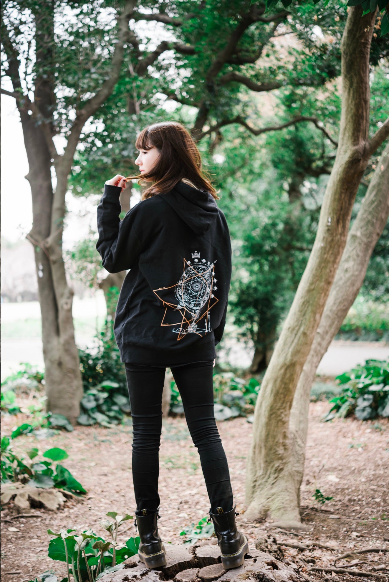 星座標パーカー