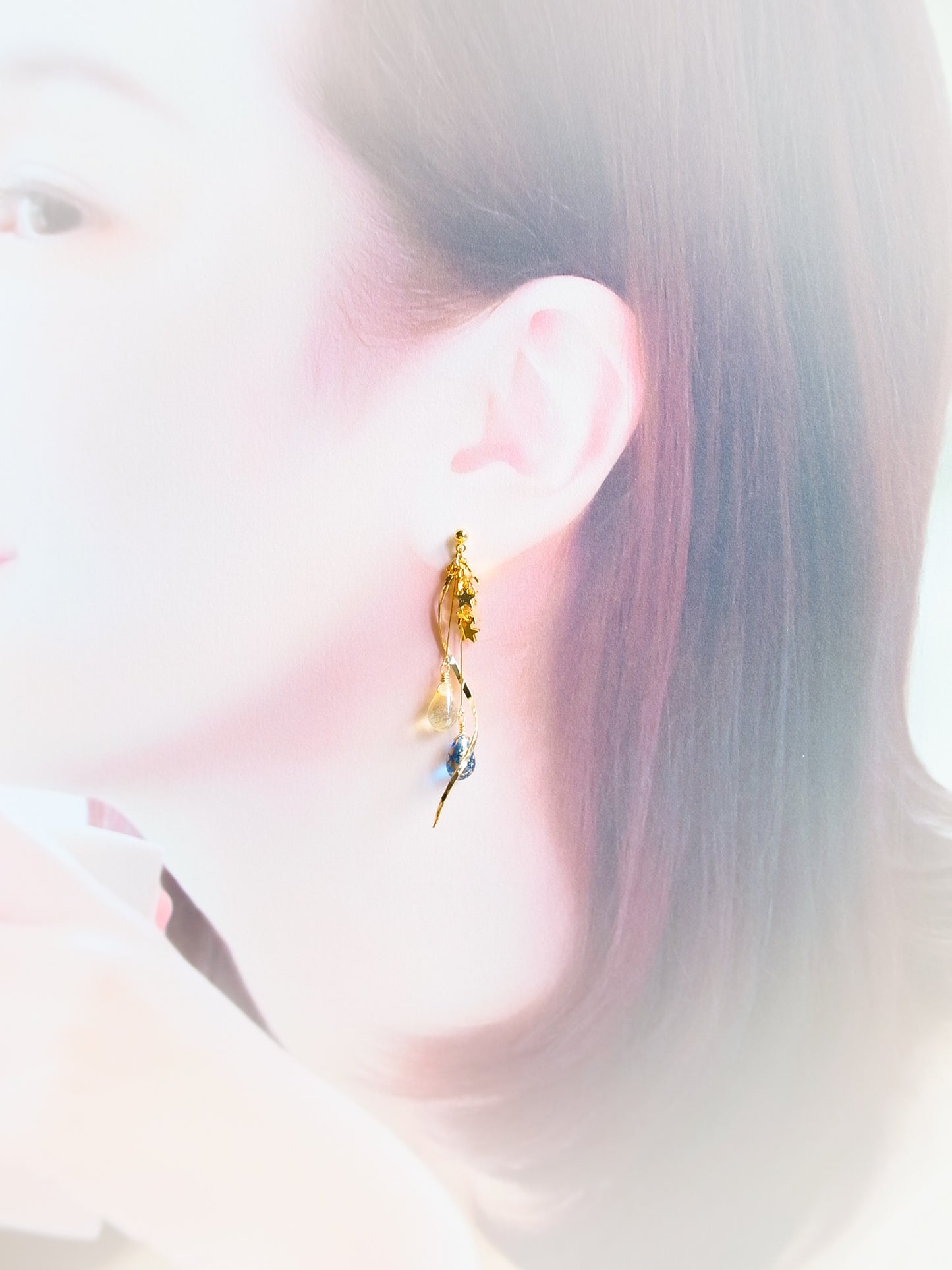 星屑ピアス/イヤリング