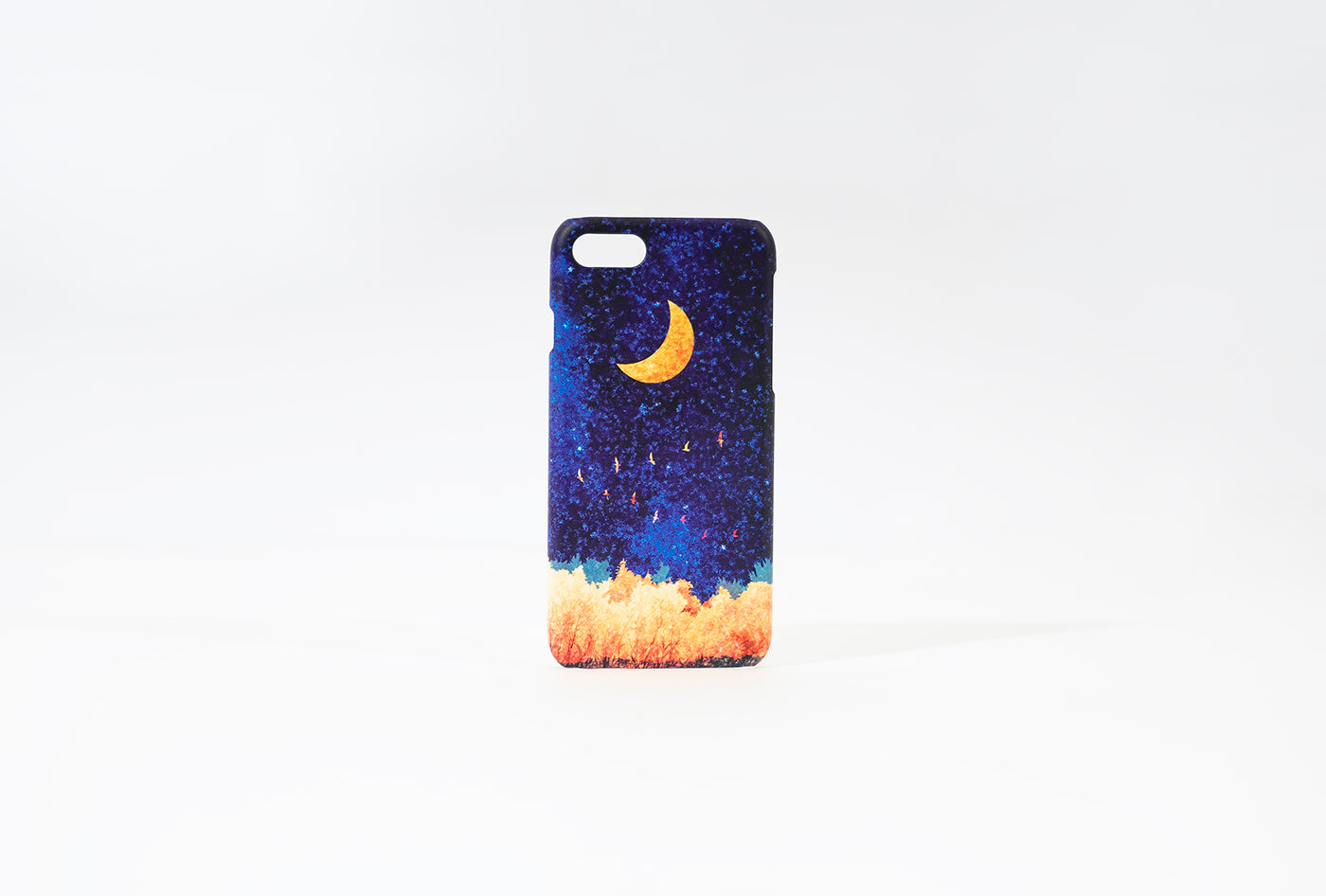 【スマホケース】夜空と三日月の、スマホケース