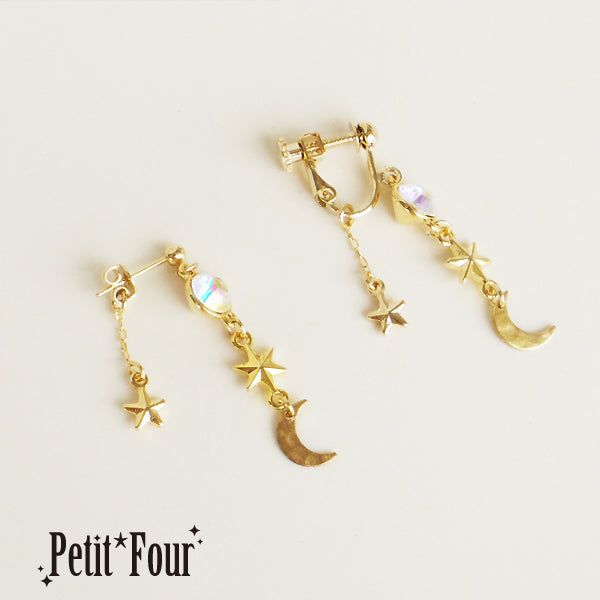 【星明かりの国】 はじまりの星の鍵ピアス/イヤリング