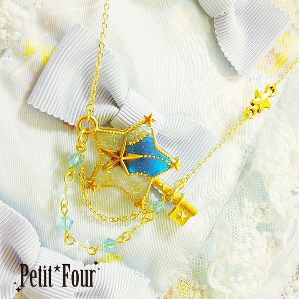 星詠みの鍵ネックレス/ブローチ/ヘアピン