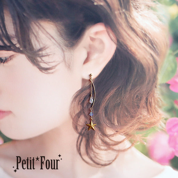 星巡りのスピカ ピアス/イヤリング