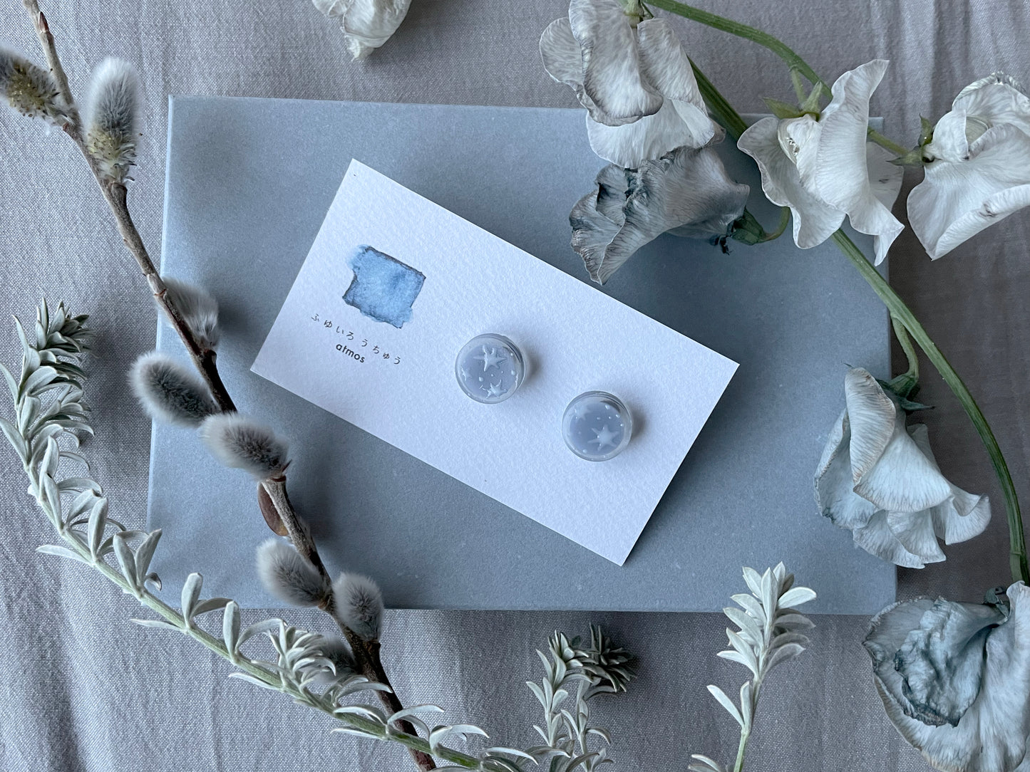 【ピアス&イヤリング】ふゆいろ うちゅう