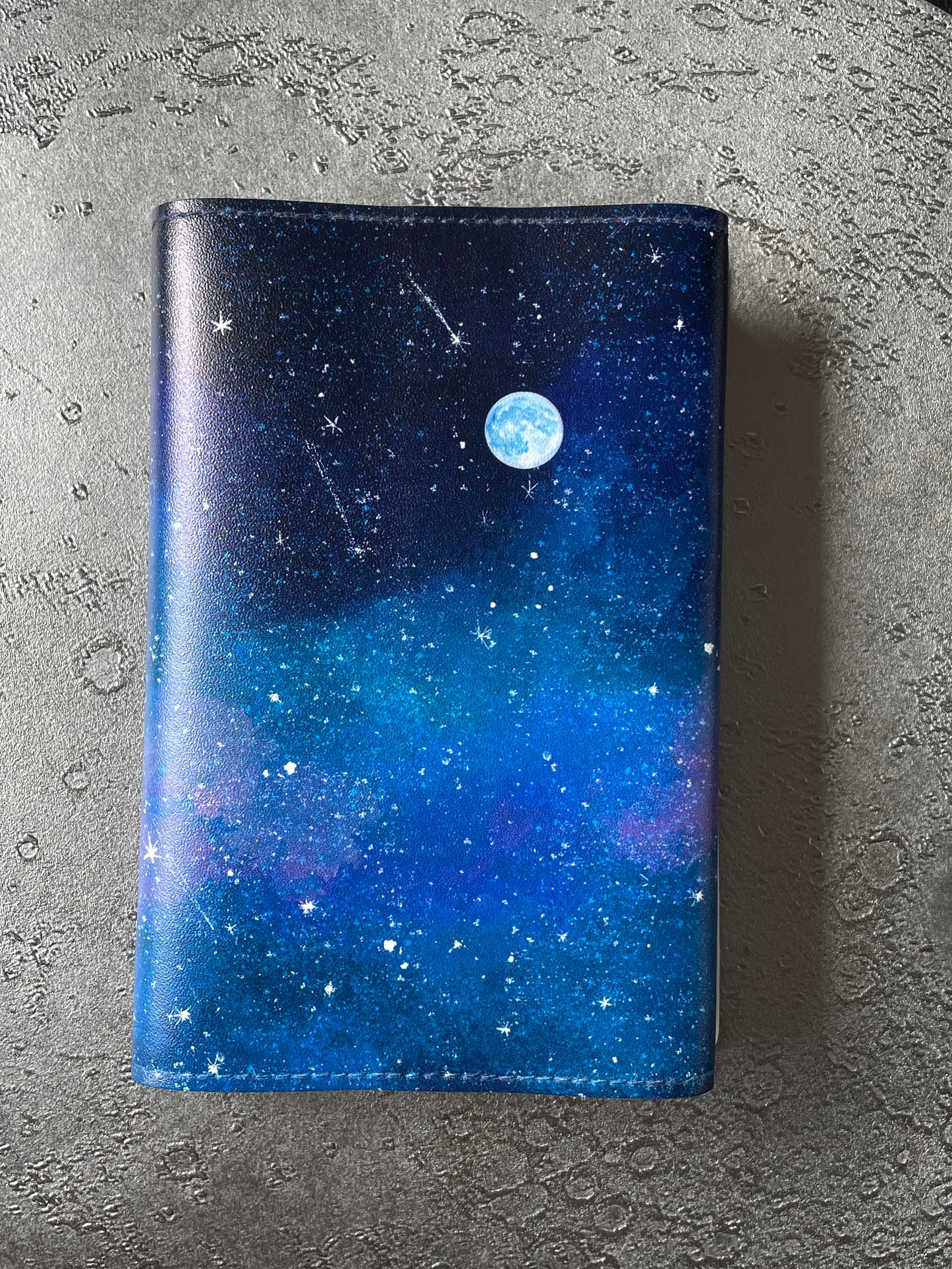 合皮ブックカバー 「遊泳する時間」