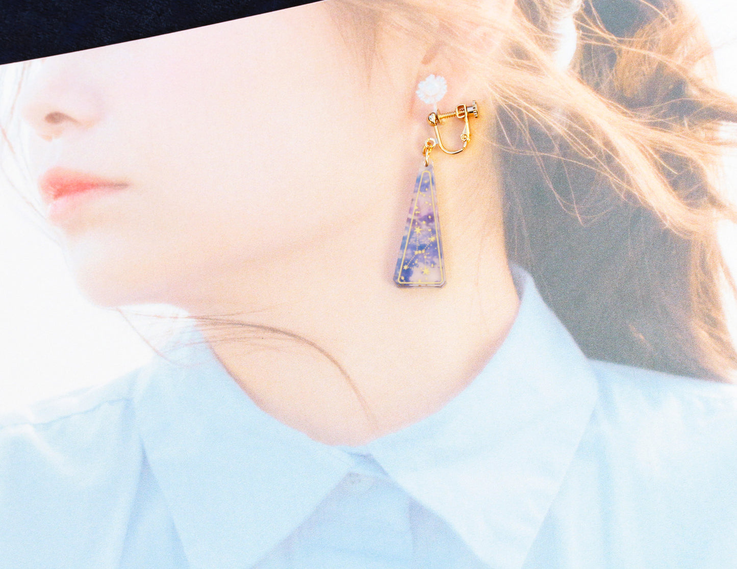 【ピアス&イヤリング】Celestial Delta Crystal