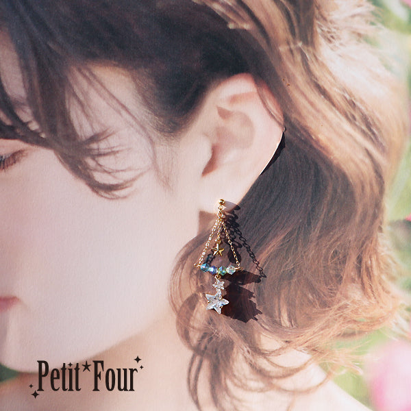 星空ブランコ ピアス/イヤリング