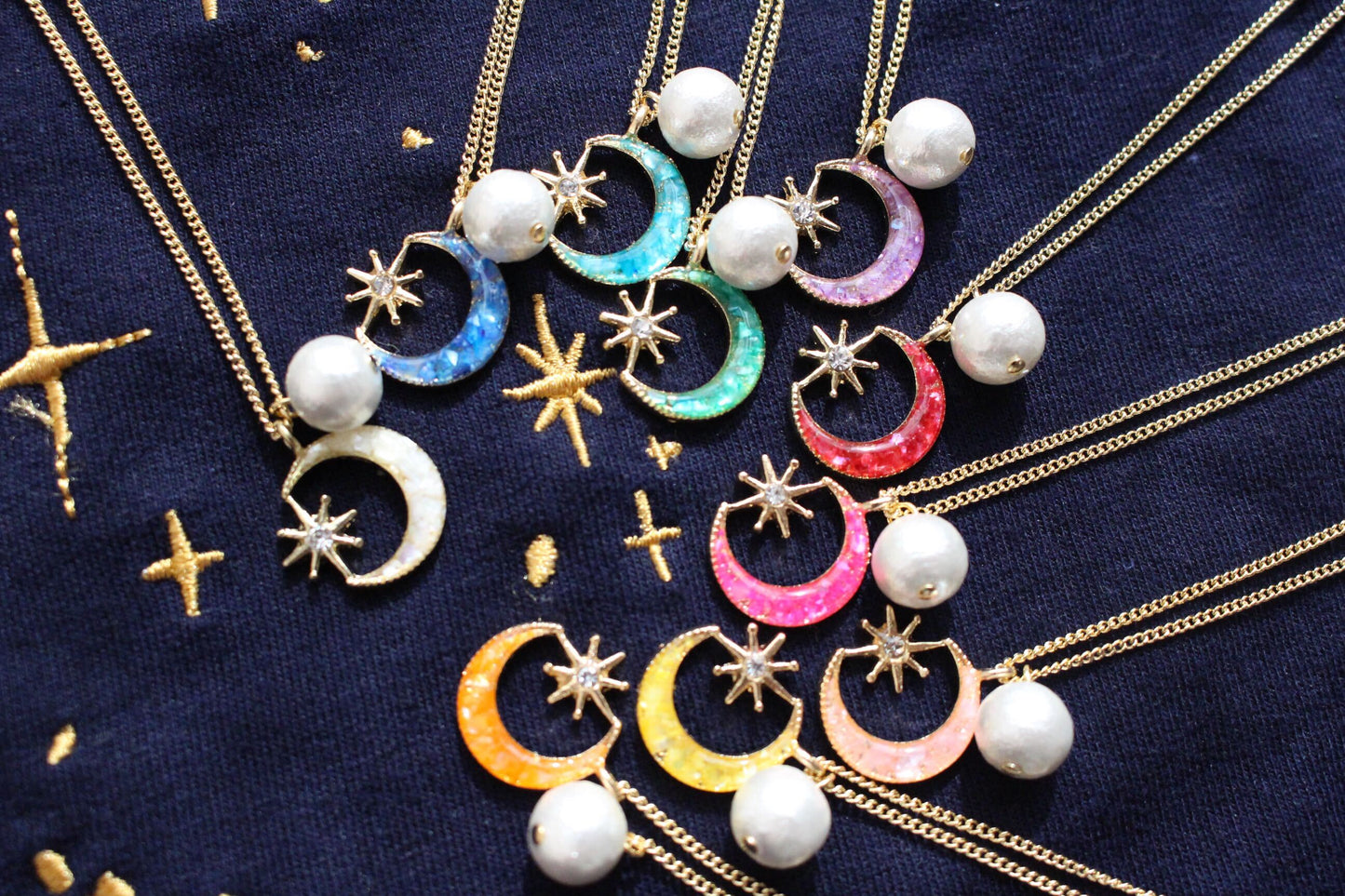 星月夜のネックレス