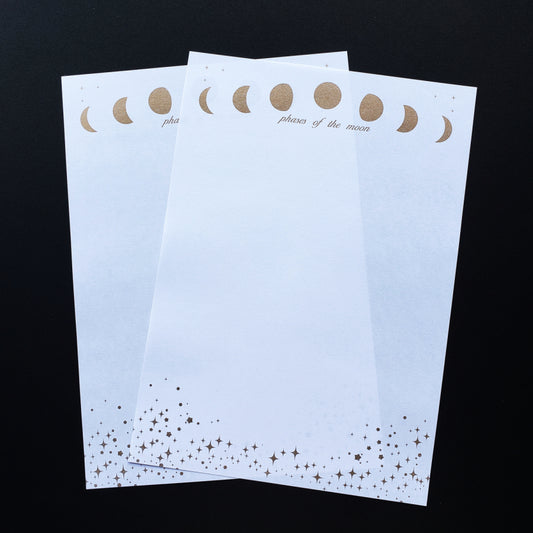 月の満ち欠け便箋