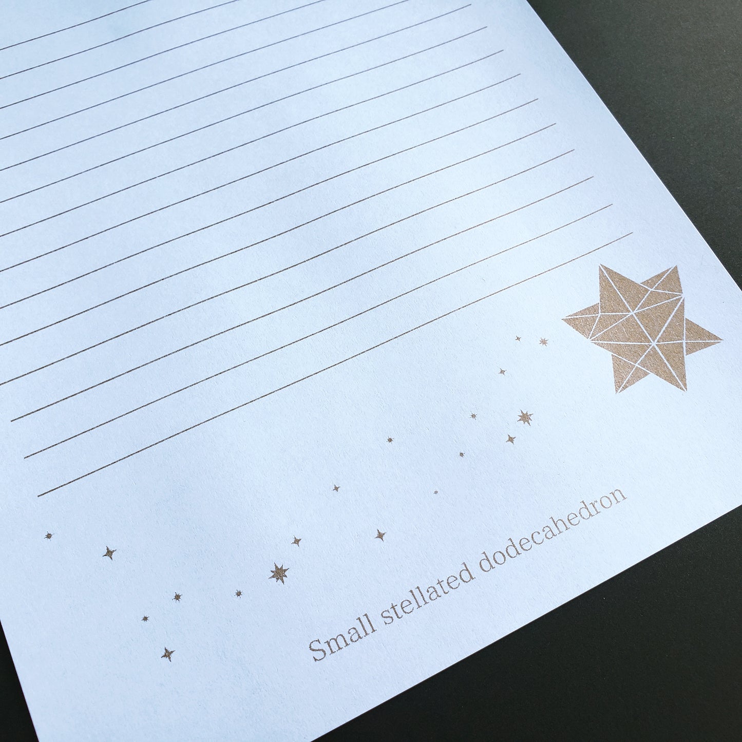 小星型十二面体便箋