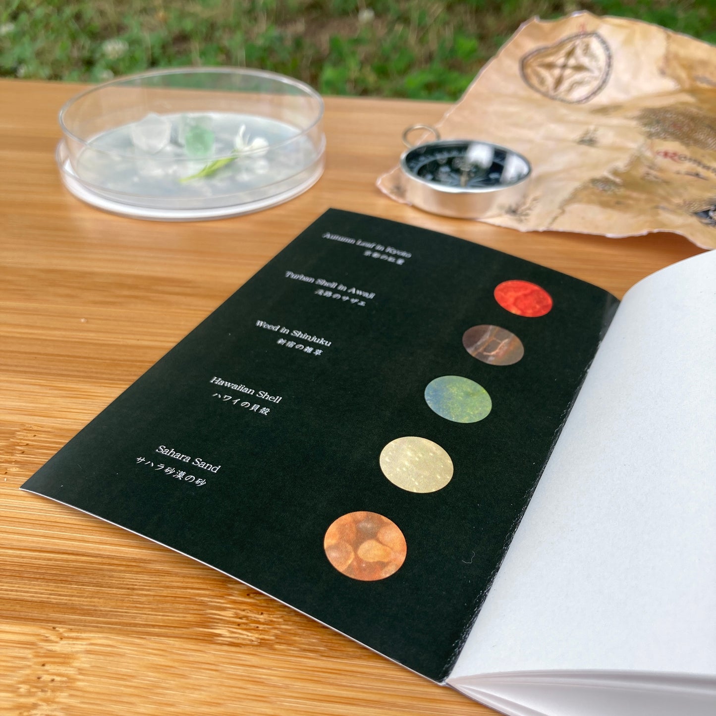 microplanets フィールドノート&シール