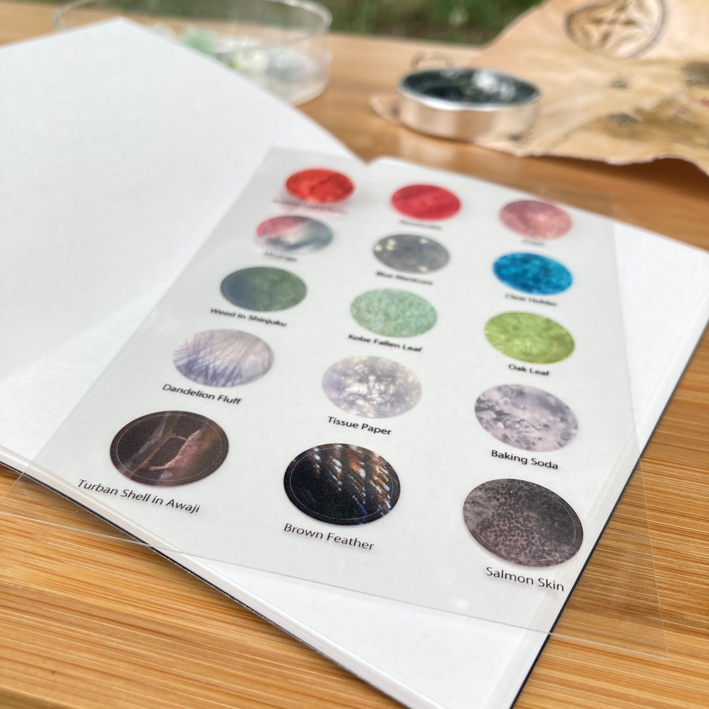 microplanets フィールドノート&シール