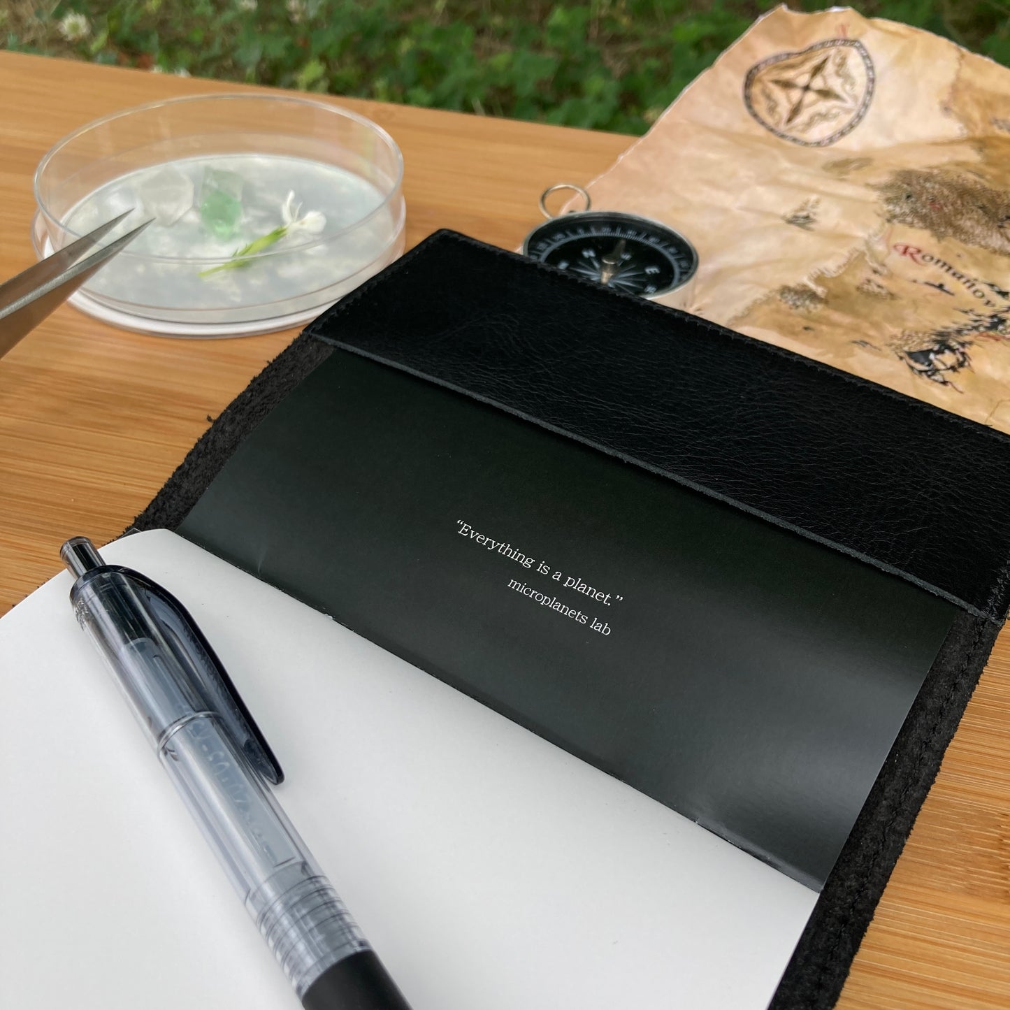 microplanets ノートカバー&ノートバンド