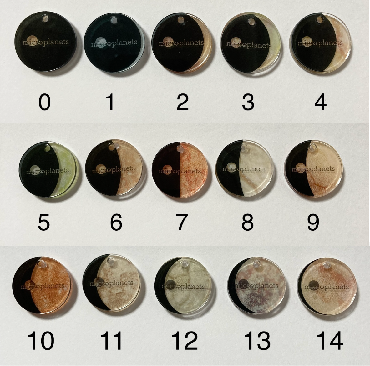 【MyMoon】microplanets 月の落とし物ネックレス