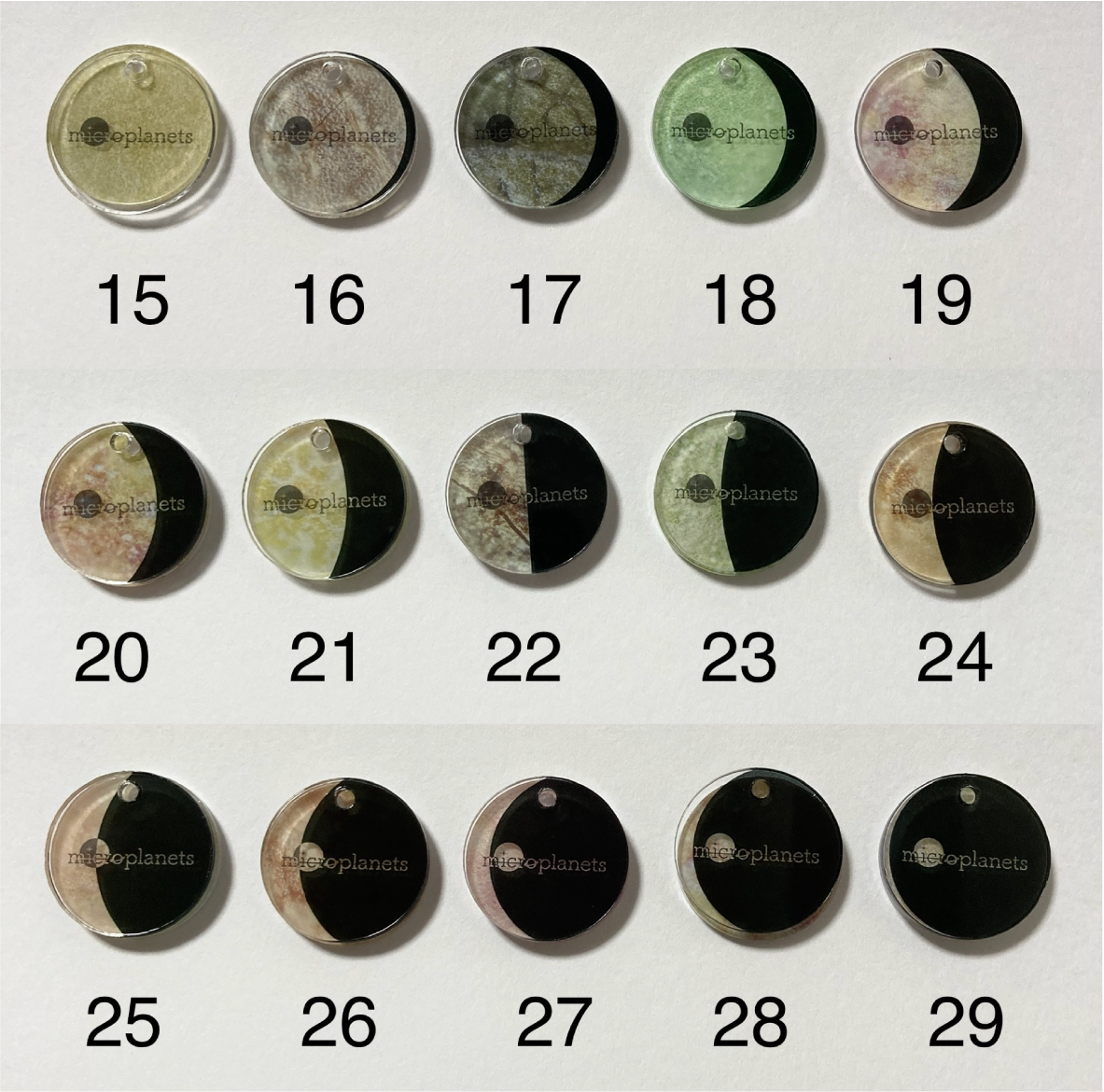 【MyMoon】microplanets 月の落とし物ネックレス
