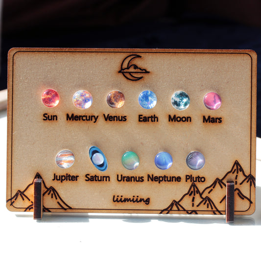 太陽系のピアス・イヤリング(全11種セット)