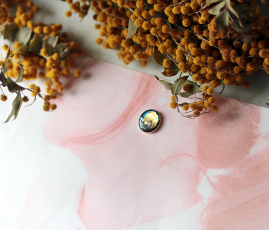 【MyMoon】金蒼の月 イヤリング・ピアス