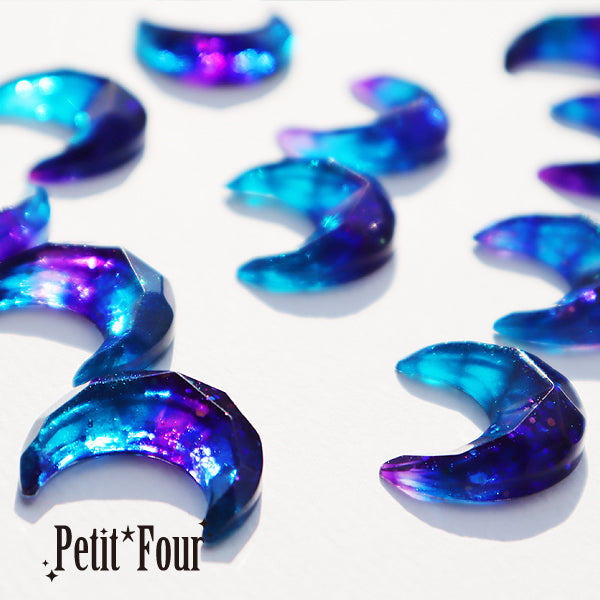 星を奏でる音 月のエレメントのヘアクリップ