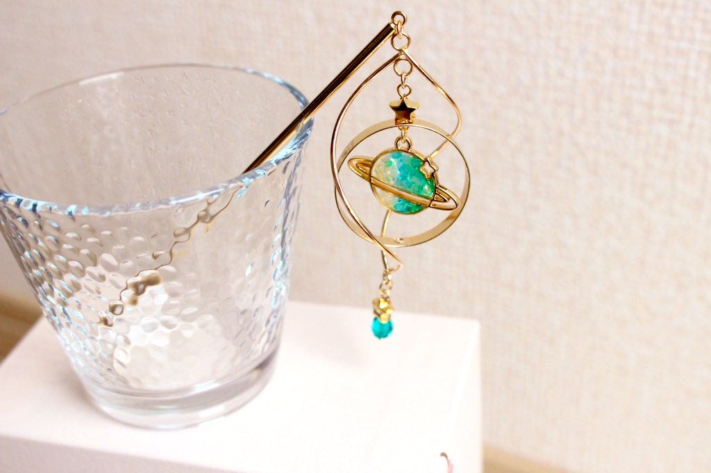 Saturnゆらゆら かんざし