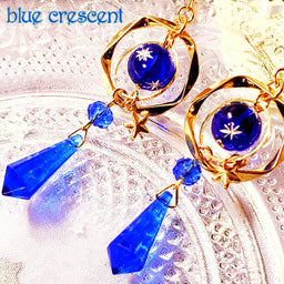 blue crescent
