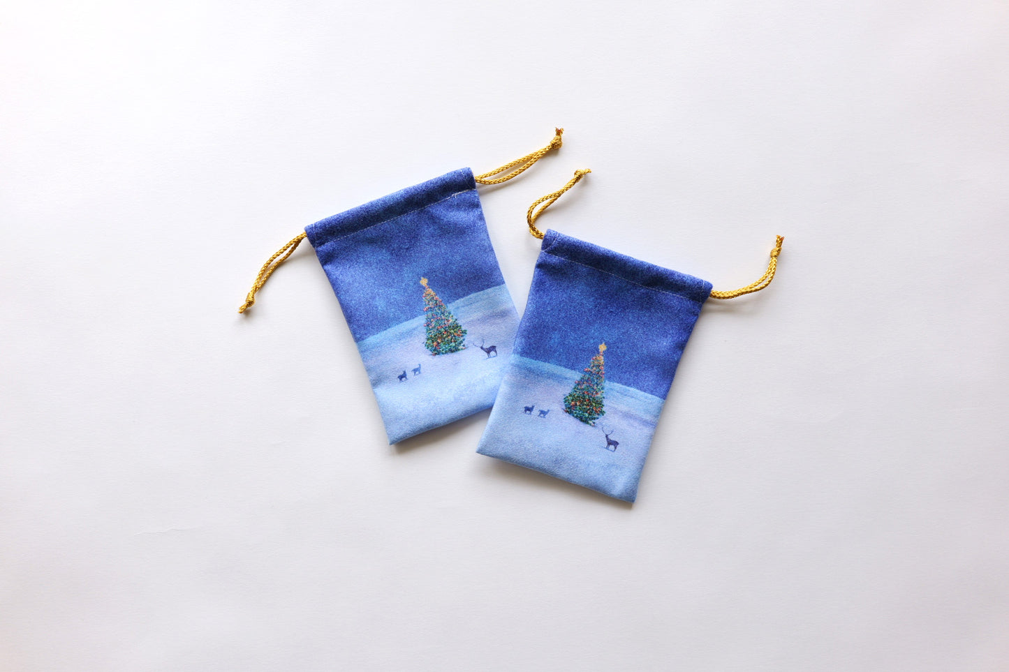 クリスマスツリーを描いた、限定3点セット