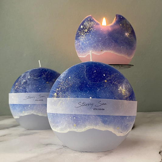 Starry sea purple/ムーンキャンドル