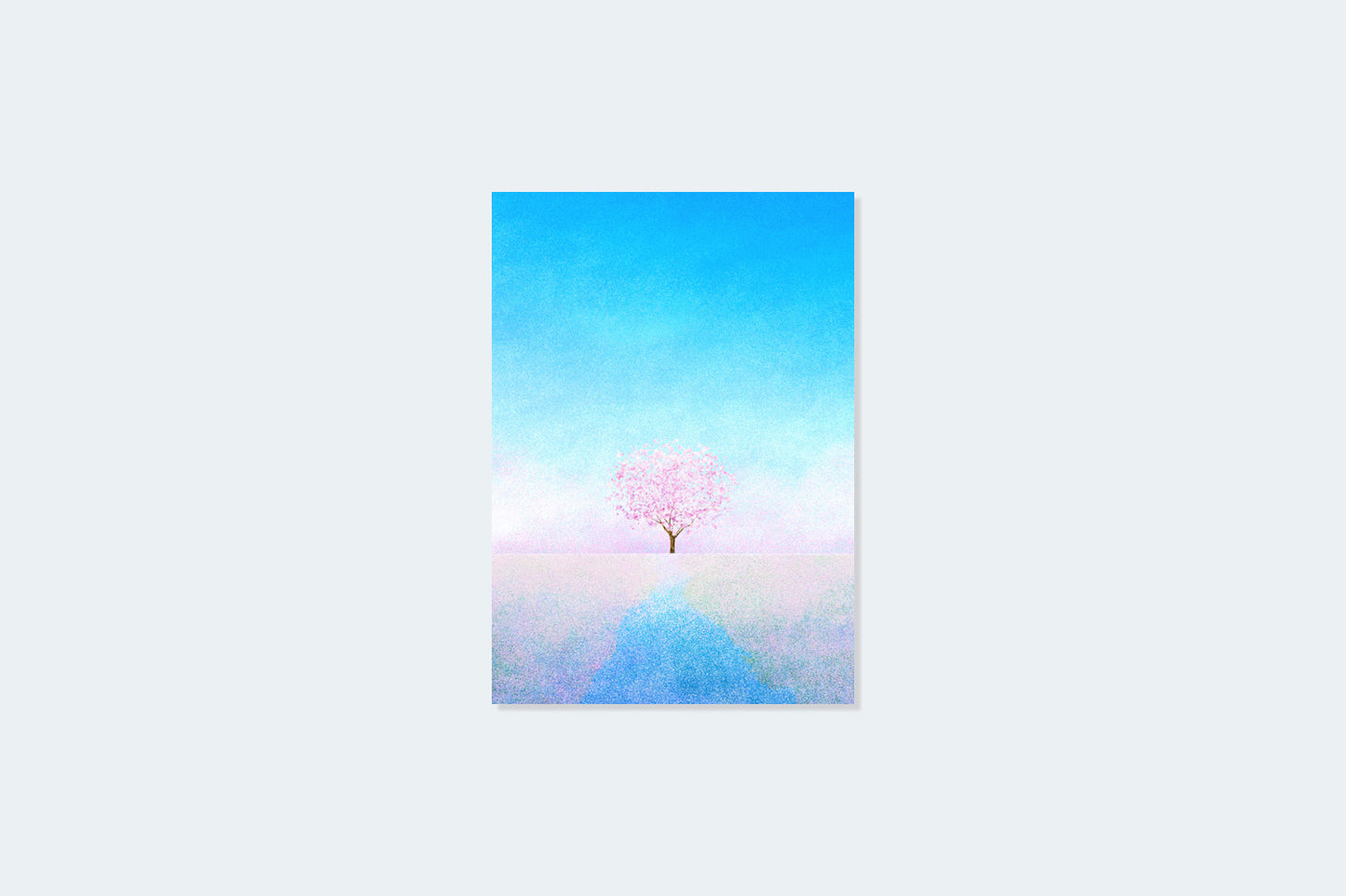 桜の景色を描いた、紙もの3点セット