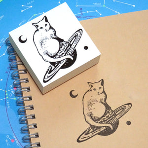 スタンプ スペースキャットL – 宙フェス夜市