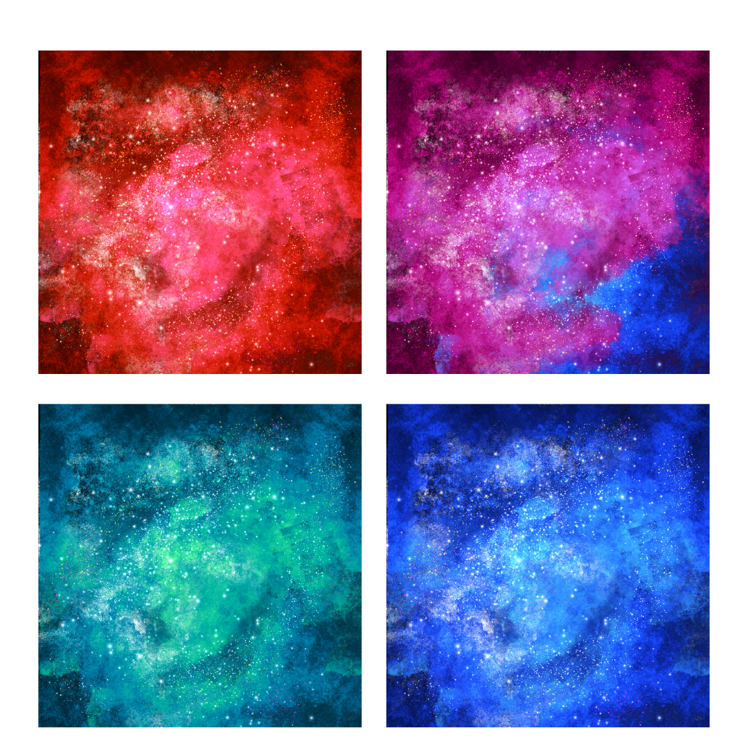 月とワタシとお星様