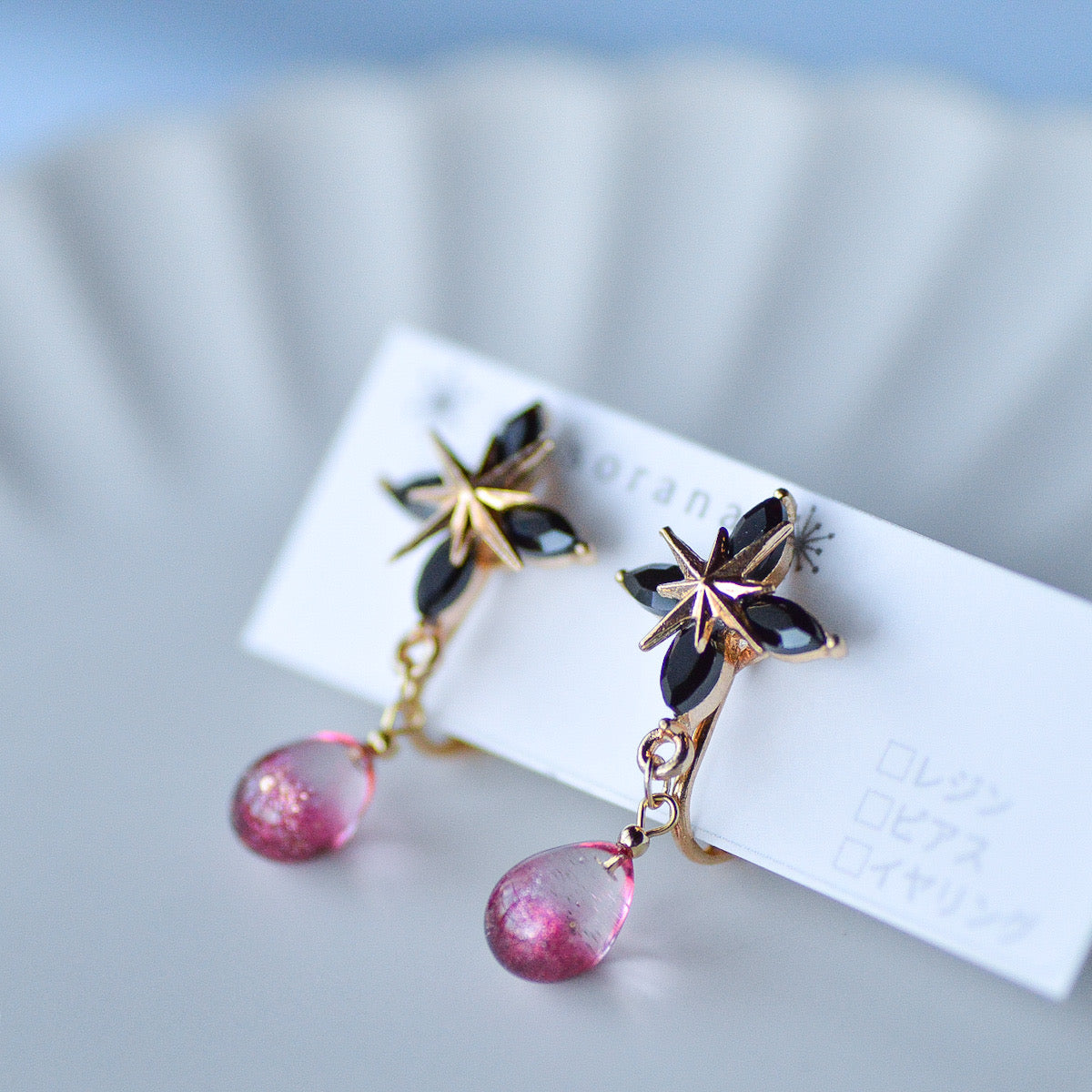 宵or明けの明星の雫イヤリングorピアス