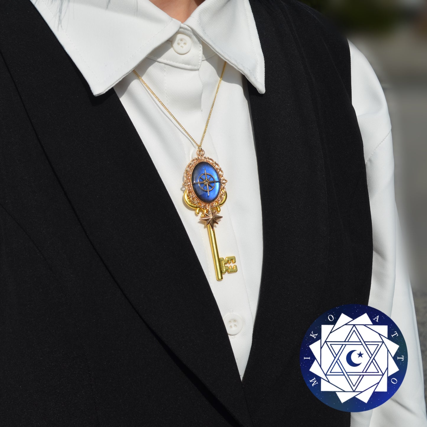 輝星鍵ネックレス