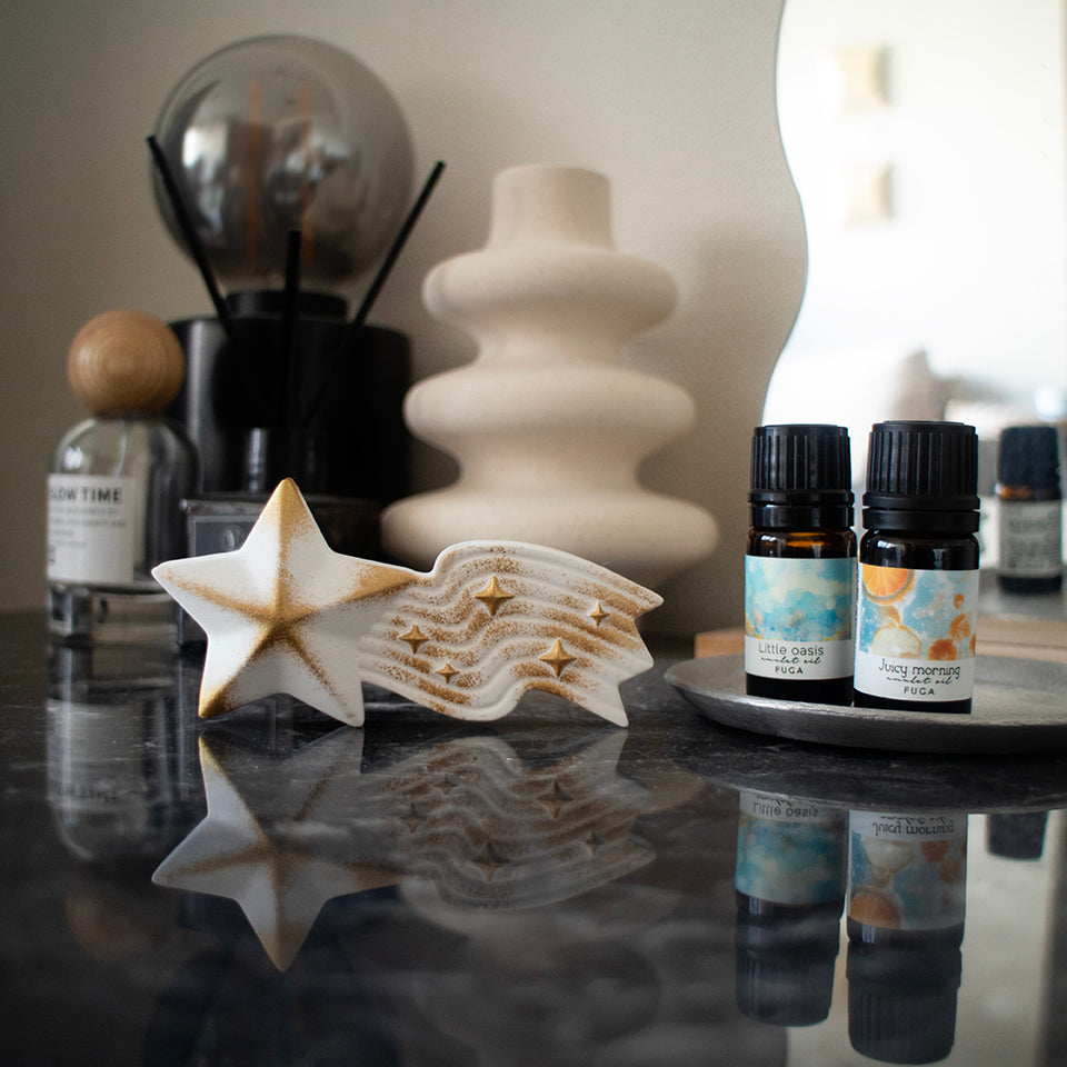 shooting star stone | 流れ星のアロマストーンオブジェ《香るインテリア》