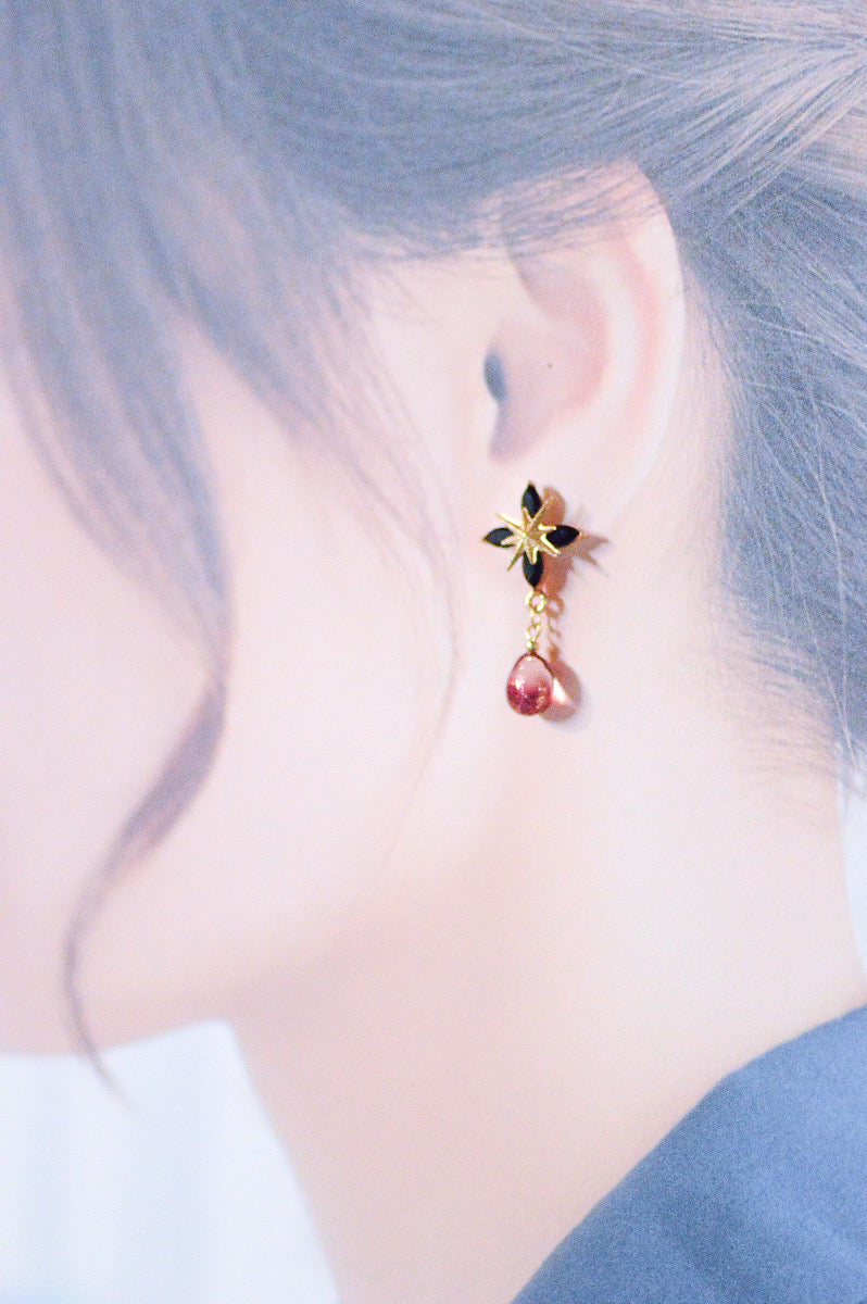 宵or明けの明星の雫イヤリングorピアス