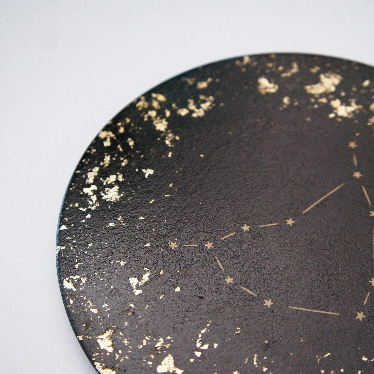 十二星座　和紙貼りフラットプレート