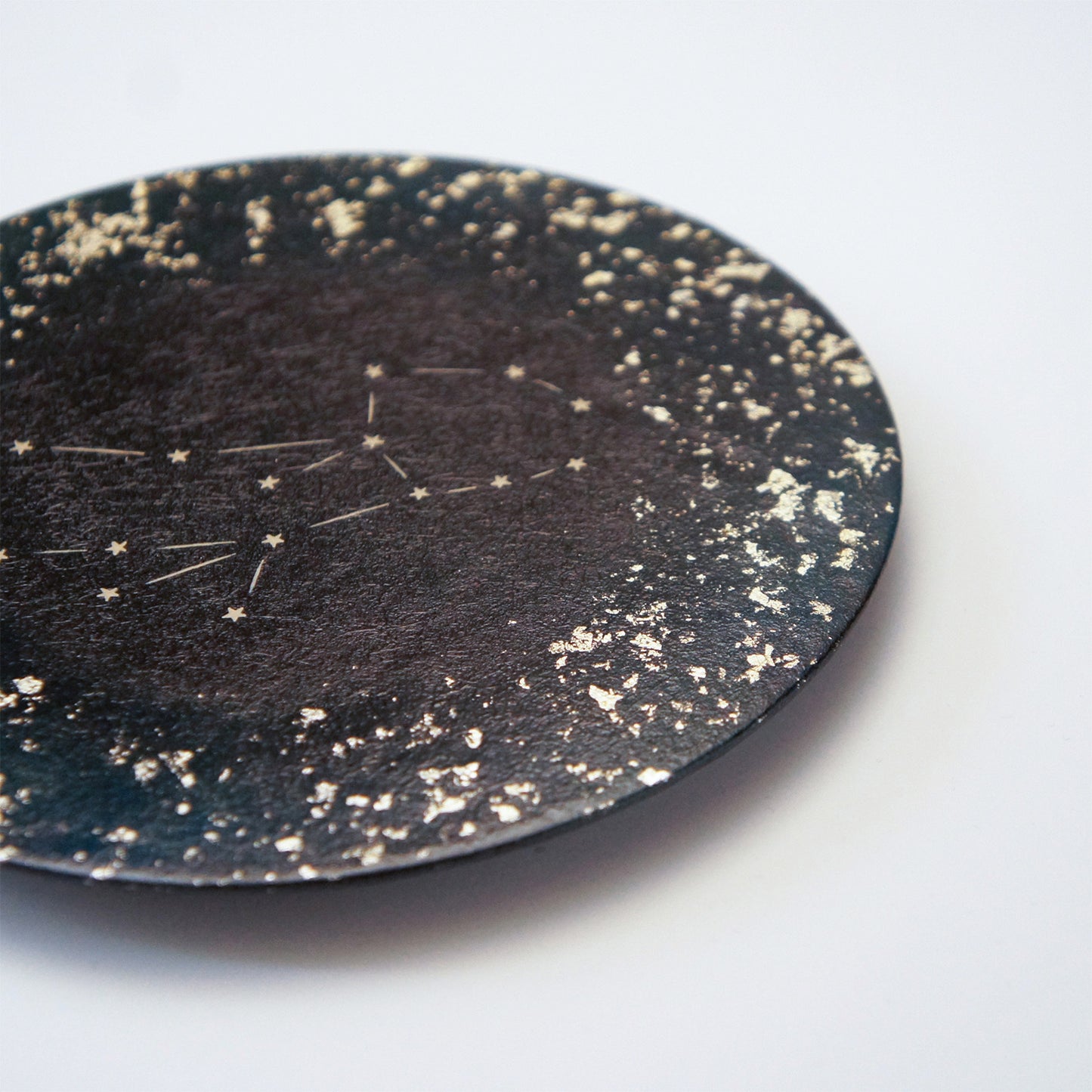 十二星座　和紙貼りフラットプレート