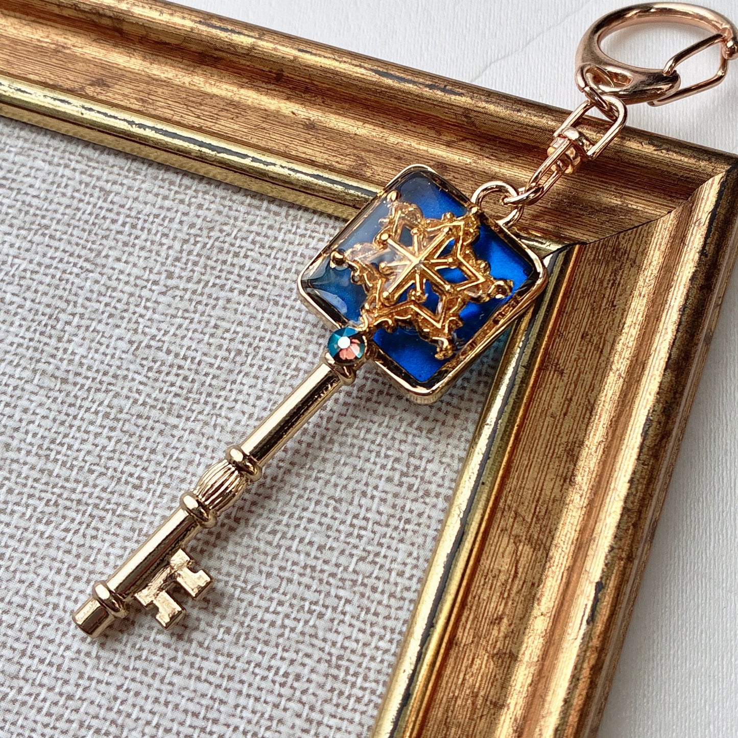 一等星の鍵キーホルダー