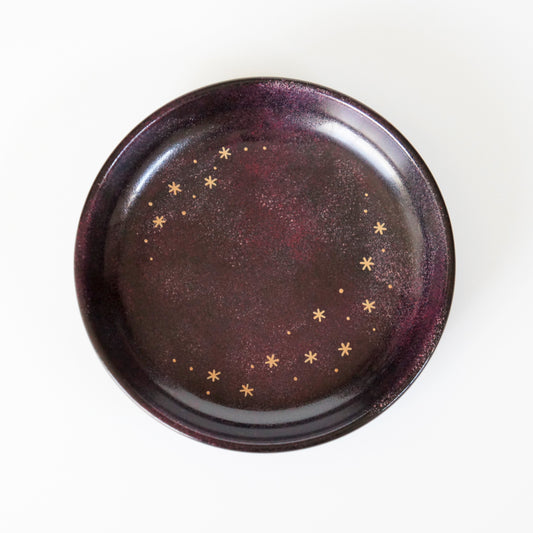 アスタリスク 豆皿・紫