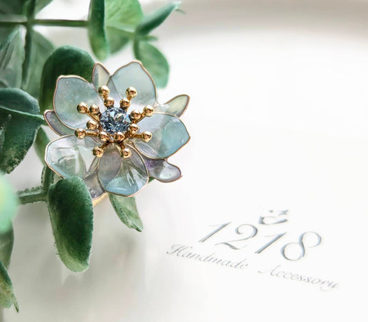 空を映した晴天の花　リング