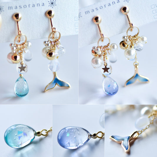 碧海の雫イヤリングorピアス