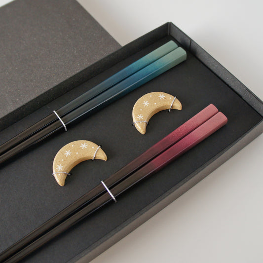 うつろう夜の色　夫婦箸セット