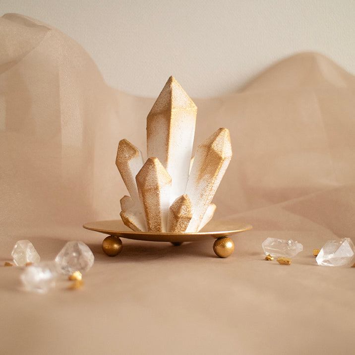 crystal aroma stone | クリスタルのアロマストーンオブジェ《香るインテリア》