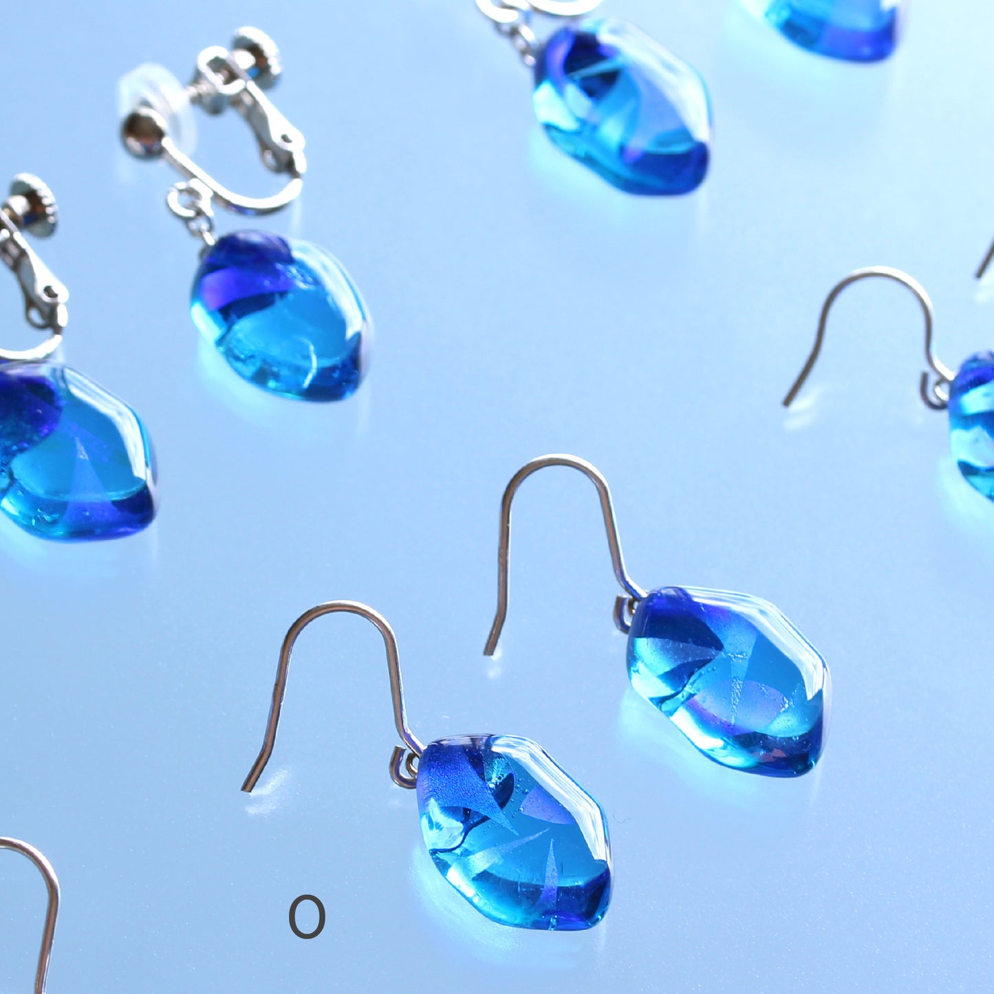 氷石glassの耳飾り ~透月/月下/心星~