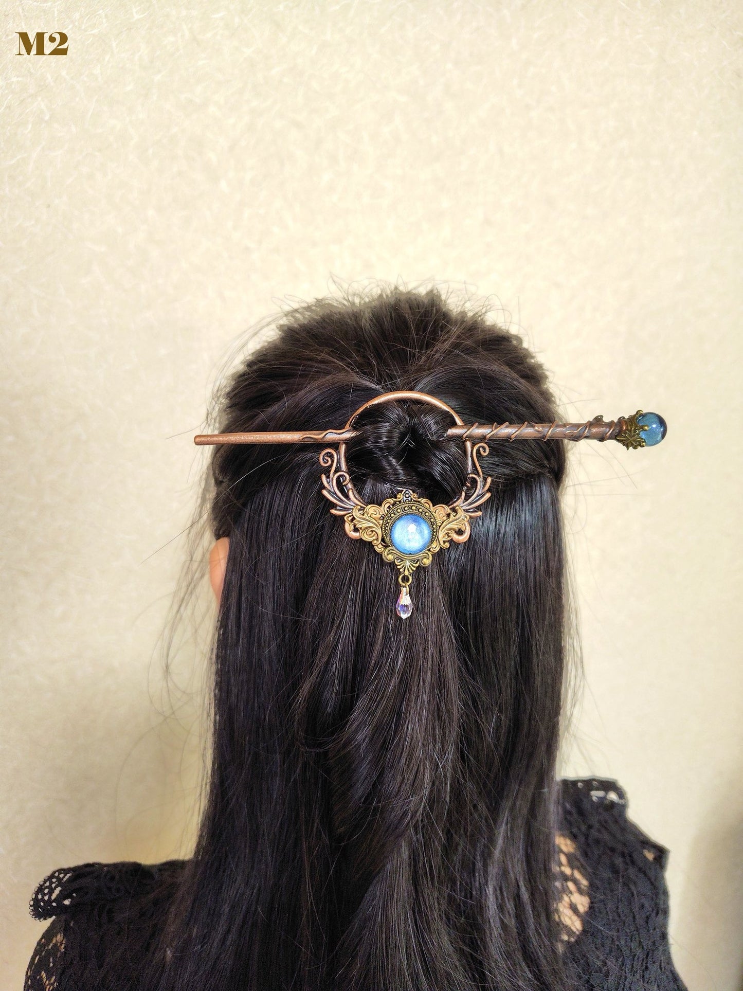 魔法使いの髪飾り