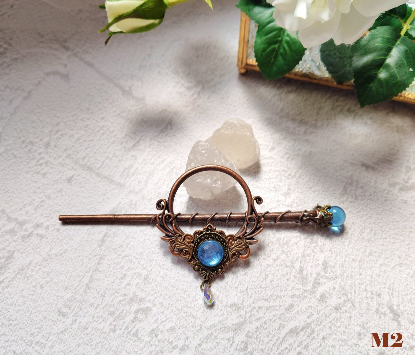 魔法使いの髪飾り