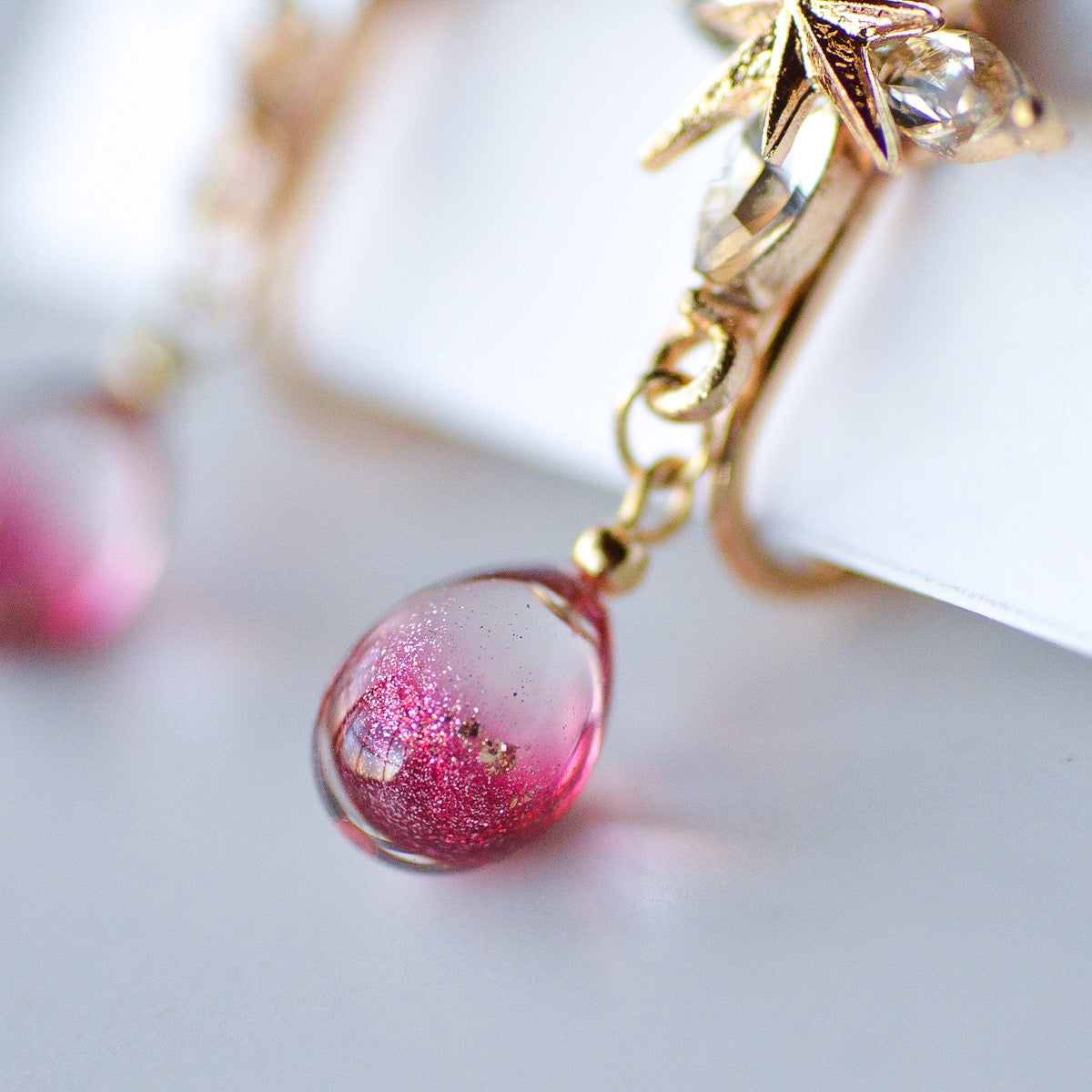 宵or明けの明星の雫イヤリングorピアス