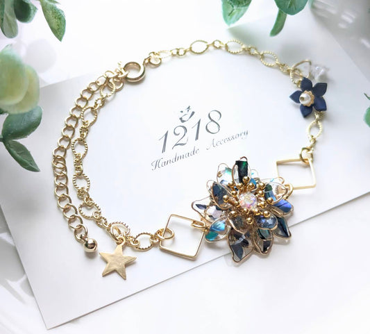 深海から見上げた一番星　ブレスレット