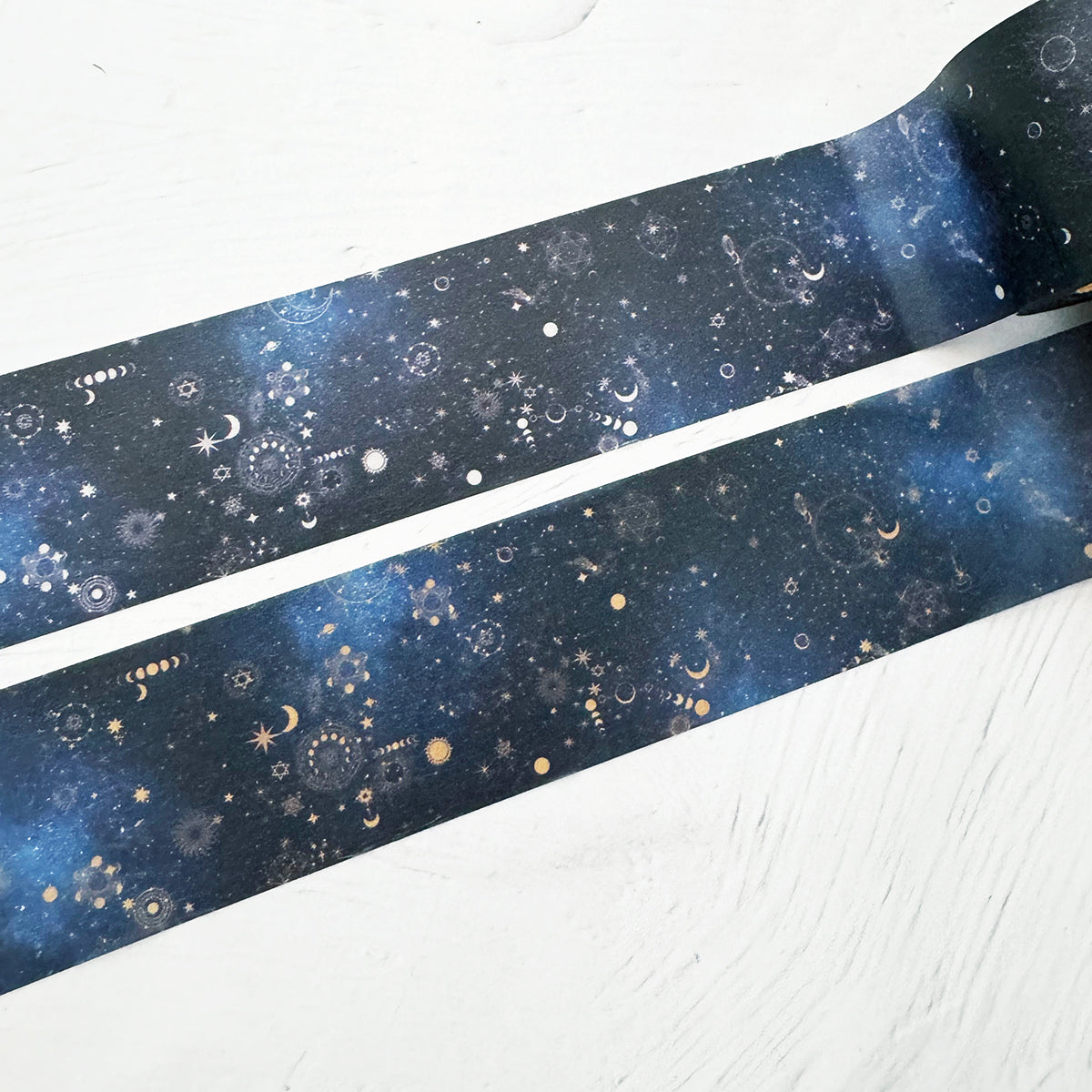 【マスキングテープ】銀河の彼方まで広がる、天体総柄