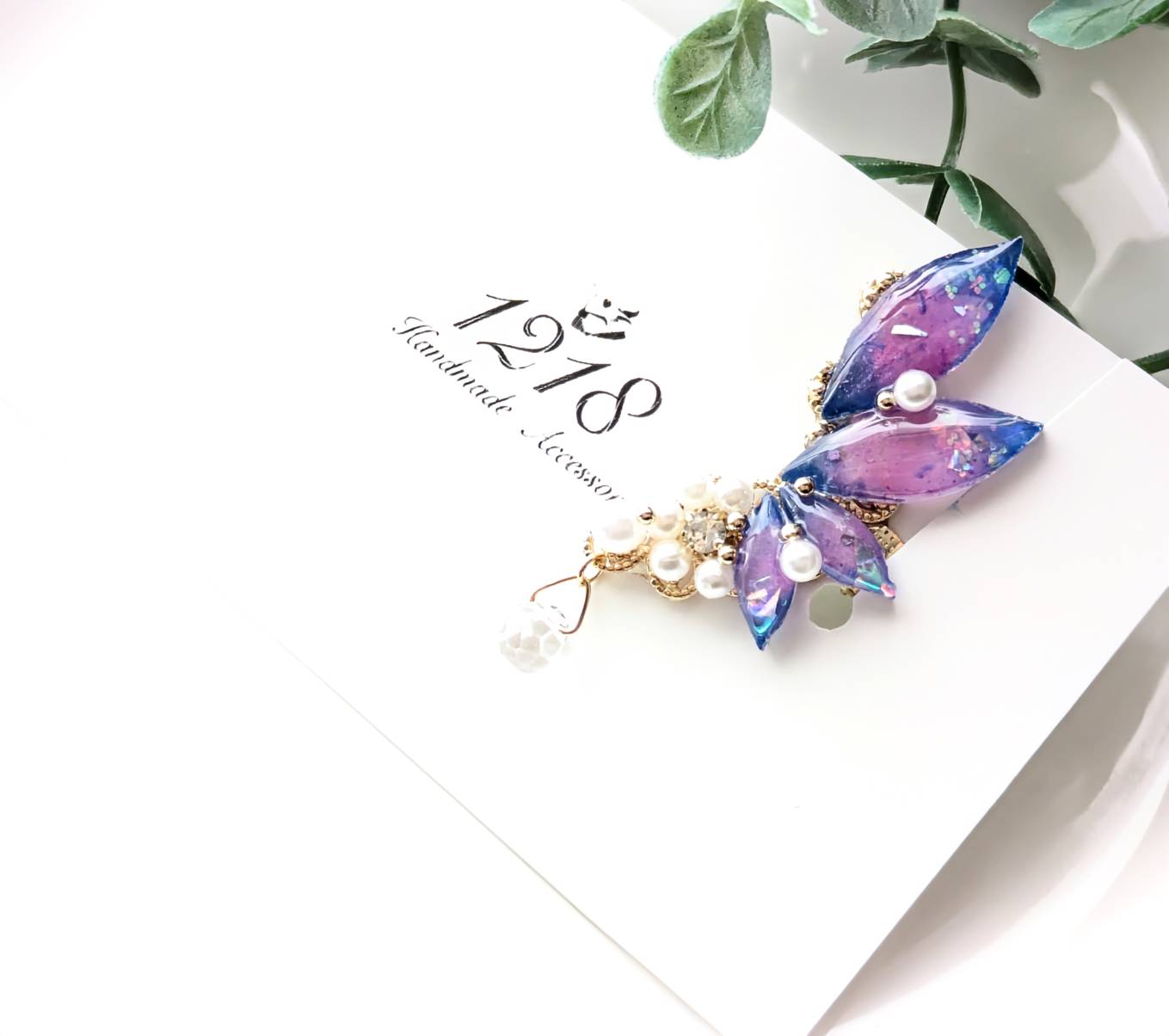 優しい夢に寄り添う妖精　イヤーカフ